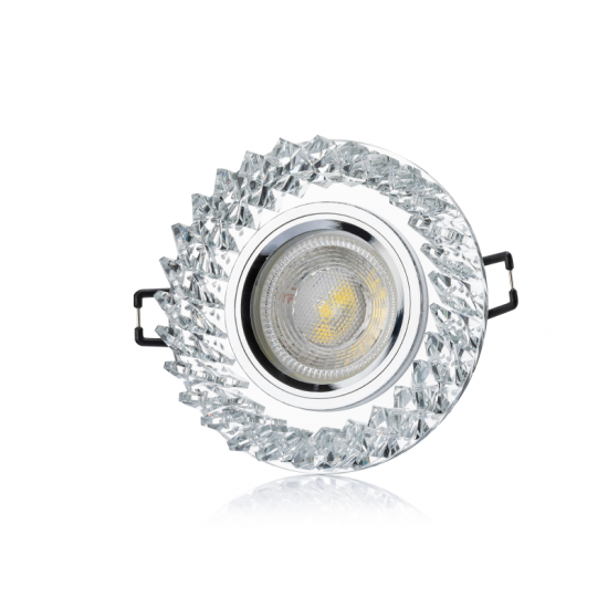Cata Badem Cam Spot Beyaz Led Çerçeveli CT-6610 Cata Badem Cam Spot Beyaz Led Çerçeveli CT-6610