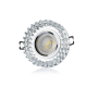Cata Badem Cam Spot Beyaz Led Çerçeveli CT-6610 Cata Badem Cam Spot Beyaz Led Çerçeveli CT-6610