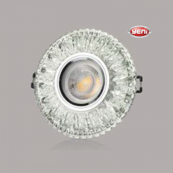 Cata Meşe Cam Spot Led Çerçeveli CT-6662 Cata Meşe Cam Spot Led Çerçeveli CT-6662