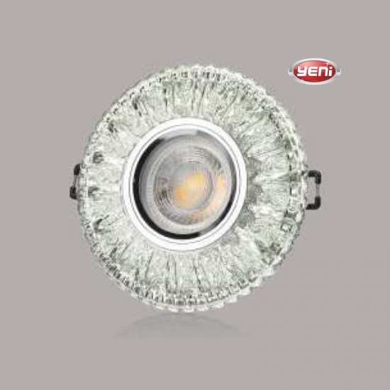 Cata Meşe Cam Spot Led Çerçeveli CT-6662 Cata Meşe Cam Spot Led Çerçeveli CT-6662