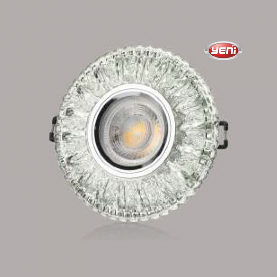 Cata Meşe Cam Spot Led Çerçeveli CT-6662