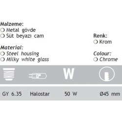 Jupiter Camlı Spot JH632 Jupiter Camlı Spot JH632
