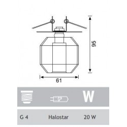 Jupiter Camlı Spot JH582 Jupiter Camlı Spot JH582