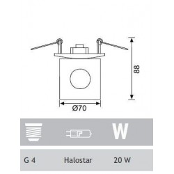 Jupiter Camlı Spot JH537