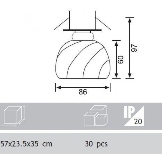 Jupiter Camlı Spot JH642