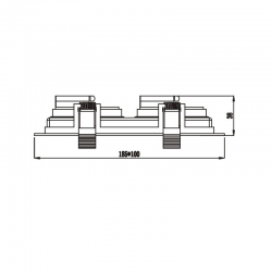 Jupiter 2li Hareketli Spot JH640 SN