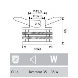 Jupiter Alüminyum Spot JH584