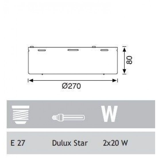 Jupiter Tavan Armatürü JC698 B