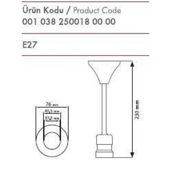 Mutlusan Hazır Askı Tij Takımı