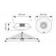 360 Tavan Tipi Hareket Sensörü - Sıva Altı Nade 10359