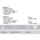 Jupiter 1x18W Downlight Dikey Dulux-D Duylu Camlı JD533 Jupiter 1x18W Downlight Dikey Dulux-D Duylu Camlı JD533