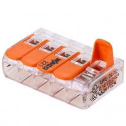 25 Adet WAGO 5x2.5 - 4mm Buat Klemensi (NYA-NYAF) 25 Adet WAGO 5x2.5 - 4mm Buat Klemensi (NYA-NYAF)