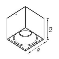 JC062 B&S Tavan Armatürü