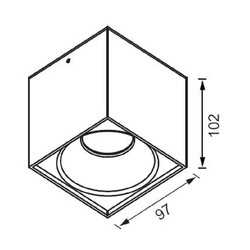 JC062 B&S Tavan Armatürü JC062 B&S Tavan Armatürü