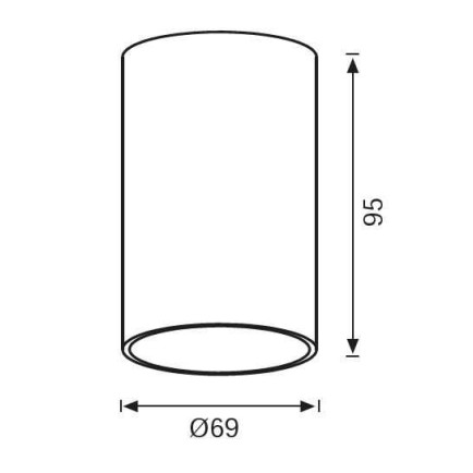 JC068 B&S Tavan Armatürü