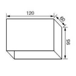 JC075 S&A 2'li Tavan Armatürü