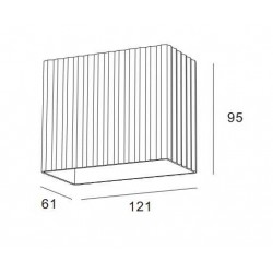 JC082 A Altın 2'li Kübik Tavan Armatürü JC082 A Altın 2'li Kübik Tavan Armatürü
