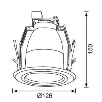JD529 3 inch Camli Downlight