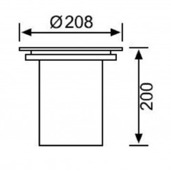 JG675 Gömme Bahçe Armatür JG675 Gömme Bahçe Armatür