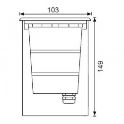 JG677 Gömme Bahçe Armatür JG677 Gömme Bahçe Armatür