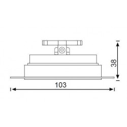 JH739 Çerçevesiz Spot