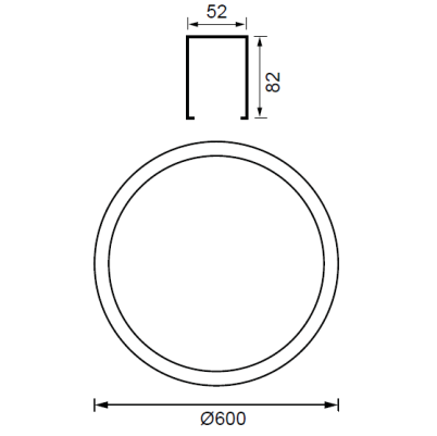 JL060 Lineer Led Armatür (6500K)