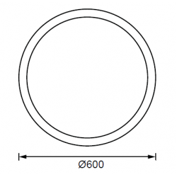 JL061 Lineer Led Davul Armatür (6500K)
