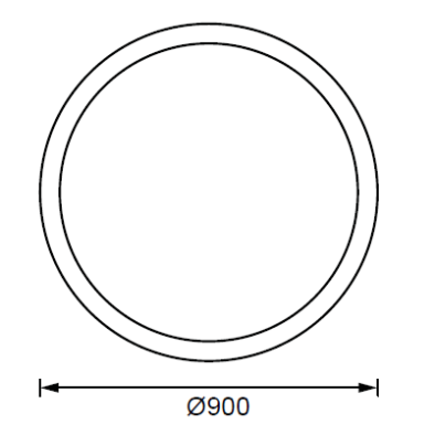 JL091 Lineer Led Davul Armatür (6500K)