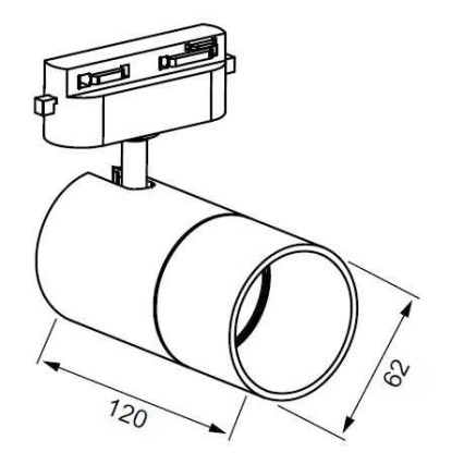 JR657 Monofaze Soketli Ray Spot