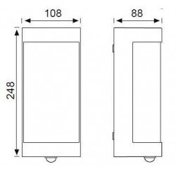 JW526 Sensörlü Bahçe Aplik