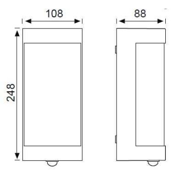 JW526 Sensörlü Bahçe Aplik
