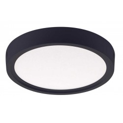 LC484 Siyah 24W Sıva Üstü Yuvarlak Panel ECO 3000K