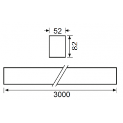 Lineer Led Armatür 90W 3000K