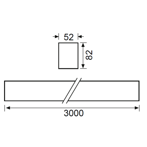 Lineer Led Armatür 90W 4000K