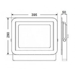 LP200 B 200W Led Projektör 6500K
