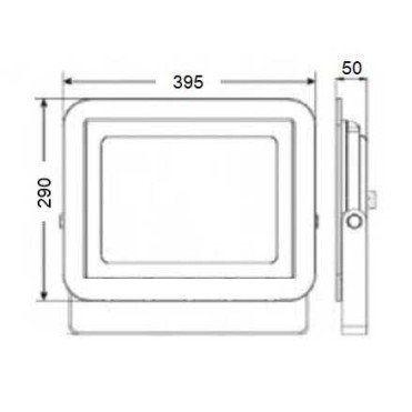 LP200 B 200W Led Projektör 6500K