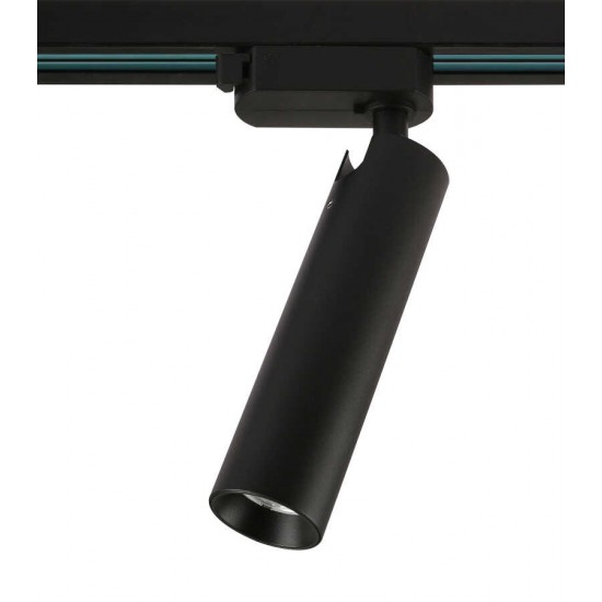 LR659 S Siyah Monofaze Soketli Ray Spot (3000K)