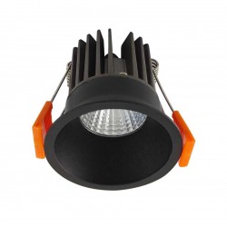 LS557 S Siyah Sabit LED Spot (3000K)