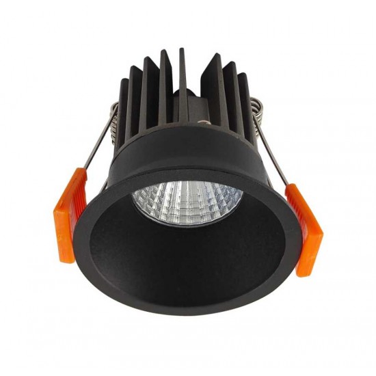 LS557 S Siyah Sabit LED Spot (3000K)