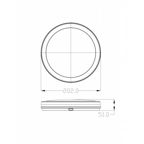 LW301 Bahçe Tavan Armatürü