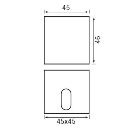 LW388 S LED Merdiven Armatürü (3000K)