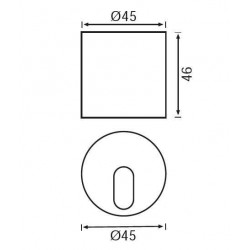 LW389 S LED Merdiven Armatürü (3000K) LW389 S LED Merdiven Armatürü (3000K)