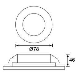 LW445 S Yuvarlak Led Spot LW445 S Yuvarlak Led Spot