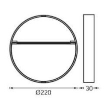 LW454 LED Bahçe Aplik (3000K) LW454 LED Bahçe Aplik (3000K)