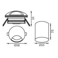 LW972 G LED Duvar Armatürü (3000K) LW972 G LED Duvar Armatürü (3000K)