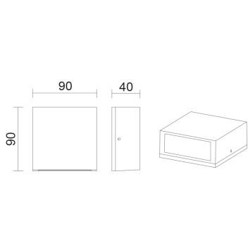 LW988 LED Duvar Aplik