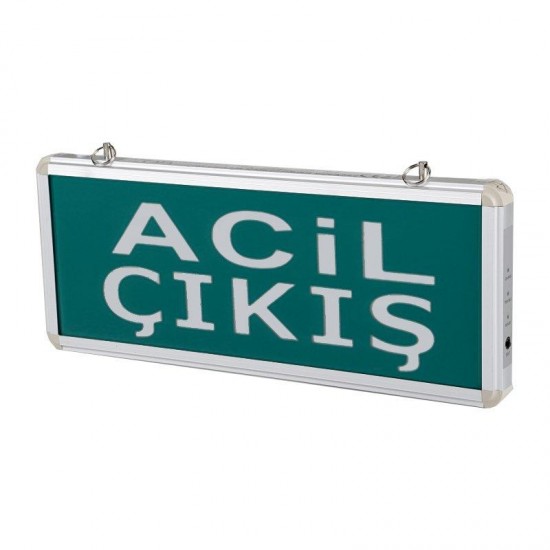 Cata Acil Çıkış Armatürü Ledli 4 Saat Akülü CT-9176