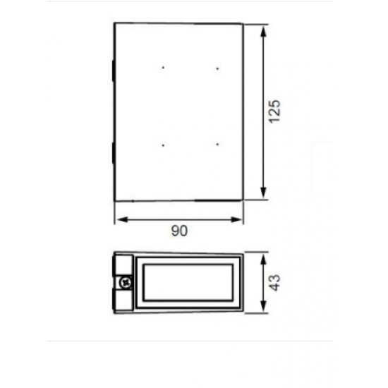 Jupiter 15 Watt IP65 Led Bahçe Aplik Armatür LW505