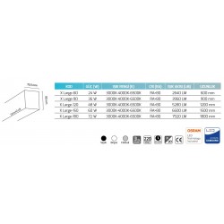 40W Sıva Üstü Lineer Armatür  40W Sıva Üstü Lineer Armatür