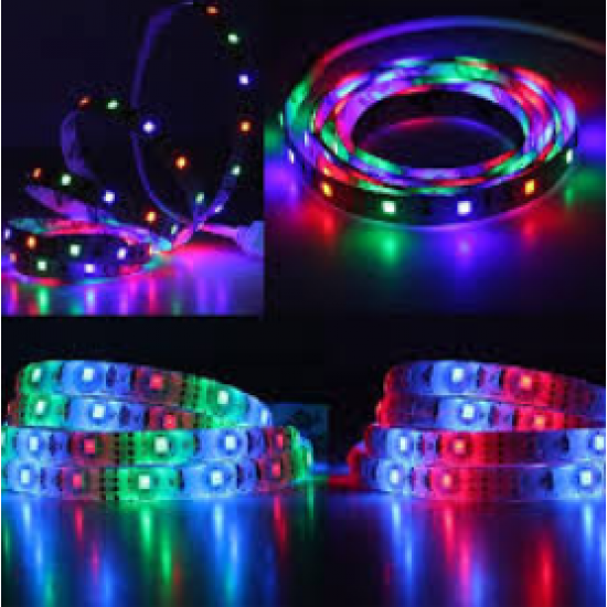 Cata 3 Çipli Şerit Led İç Mekan RGB - CT-4545 ( 5 Metre ) Cata 3 Çipli Şerit Led İç Mekan RGB - CT-4545 ( 5 Metre )